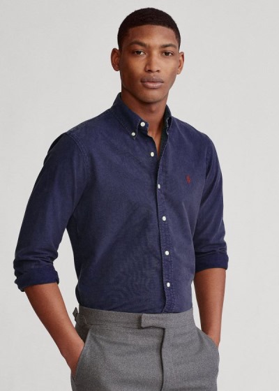 Men's Polo Ralph Lauren Garment-Dyed Oxford Shirt | 187405KRN